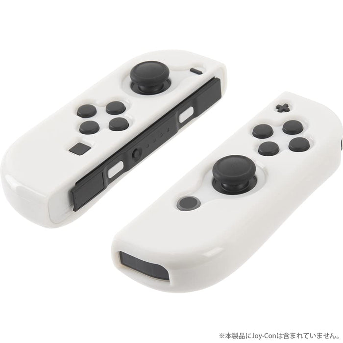Cyber Gadget Eco Series TPU Grip Cover White - Switch- Japan Figure Store - #1 Bring To You The Best Japanese Goods