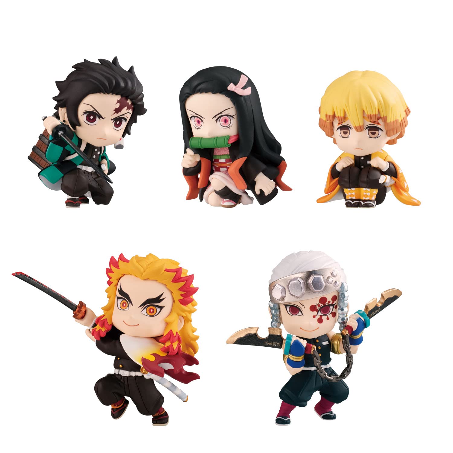 BANDAI CANDY - Demon Slayer: Kimetsu No Yaiba Adverge Motion 4 Set- Japan Figure Store - #1 Bring To You The Best Japanese Goods