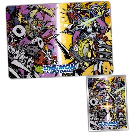 Digimon Card Game Tamer Goods Set Pb-02 Japan Playmat & 60 Sleeves Set- Japan Figure Store - #1 Bring To You The Best Japanese Goods