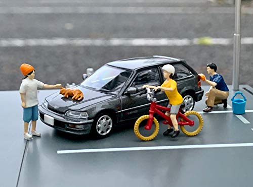 TOMYTEC Diorama Collection 1/64 Car Snap 02B Car Wash Minicar- Japan Figure Store - #1 Bring To You The Best Japanese Goods