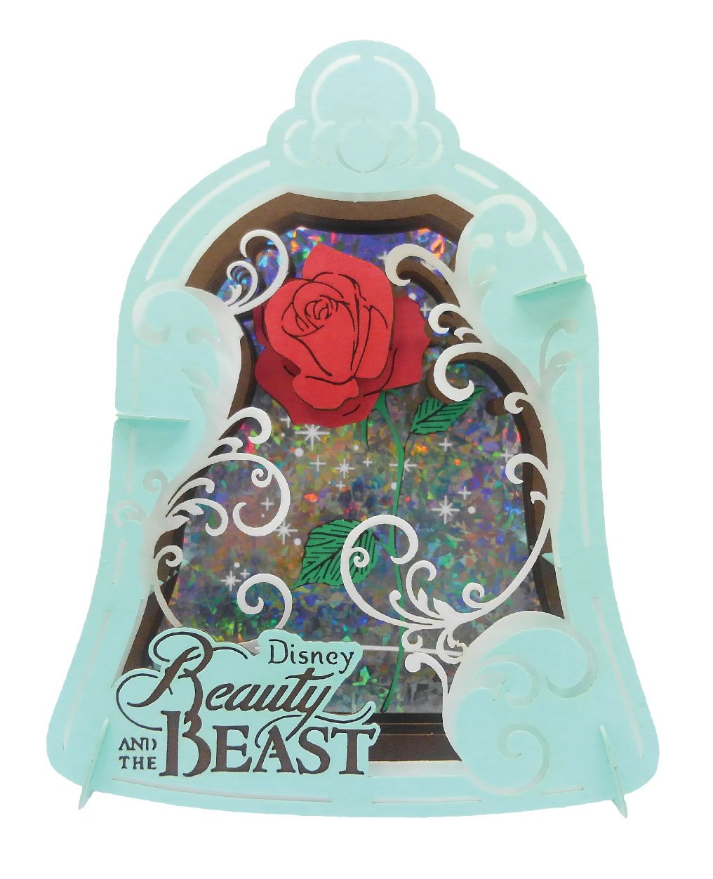ENSKY Paper Theater Pt-076 Disney Beauty And The Beast Magical Rose- Japan Figure Store - #1 Bring To You The Best Japanese Goods
