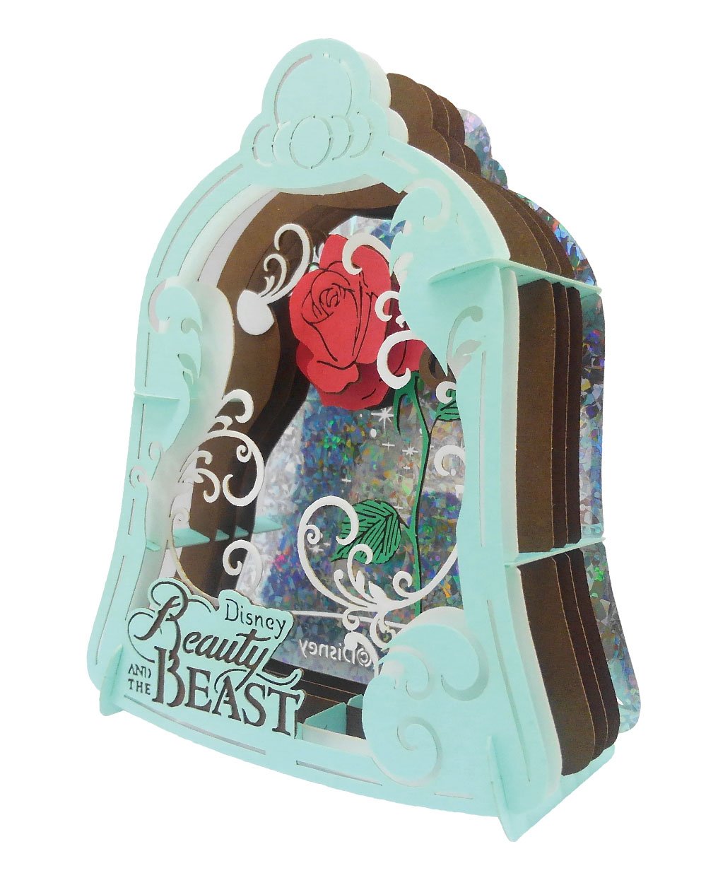 ENSKY Paper Theater Pt-076 Disney Beauty And The Beast Magical Rose- Japan Figure Store - #1 Bring To You The Best Japanese Goods
