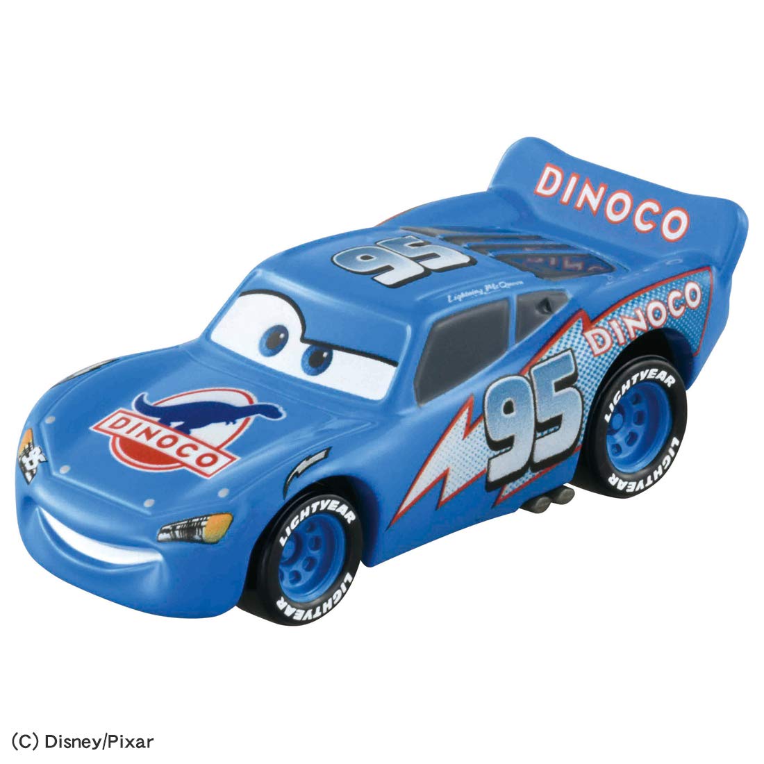 TAKARA TOMY Tomica Disney Cars Lightning Mcqueen Dinoco Type- Japan Figure Store - #1 Bring To You The Best Japanese Goods
