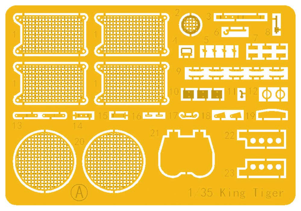 DOYUSHA 402528 German Heavy Tank King Tiger Henschel Turret 1/35 Scale Plastic Kit- Japan Figure Store - #1 Bring To You The Best Japanese Goods