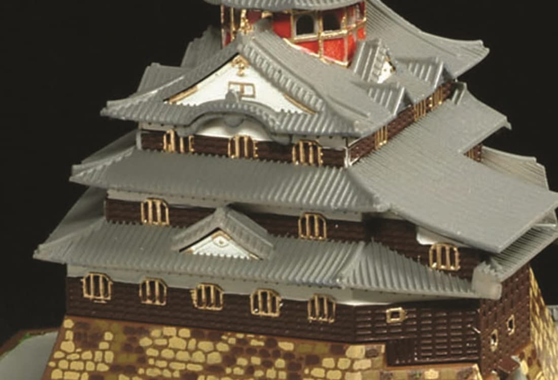 DOYUSHA - Jj10 Japanese Azuchi Castle 1/540 Scale Plastic Model- Japan Figure Store - #1 Bring To You The Best Japanese Goods