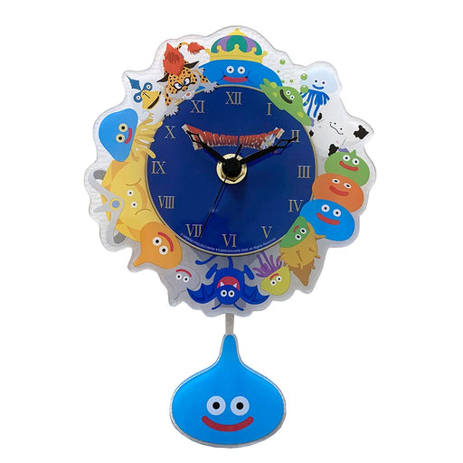 Square Enix Dragon Quest Am Wall Clock A Lot Of Monsters! Hen Cartoon Character Wall Clock- Japan Figure Store - #1 Bring To You The Best Japanese Goods