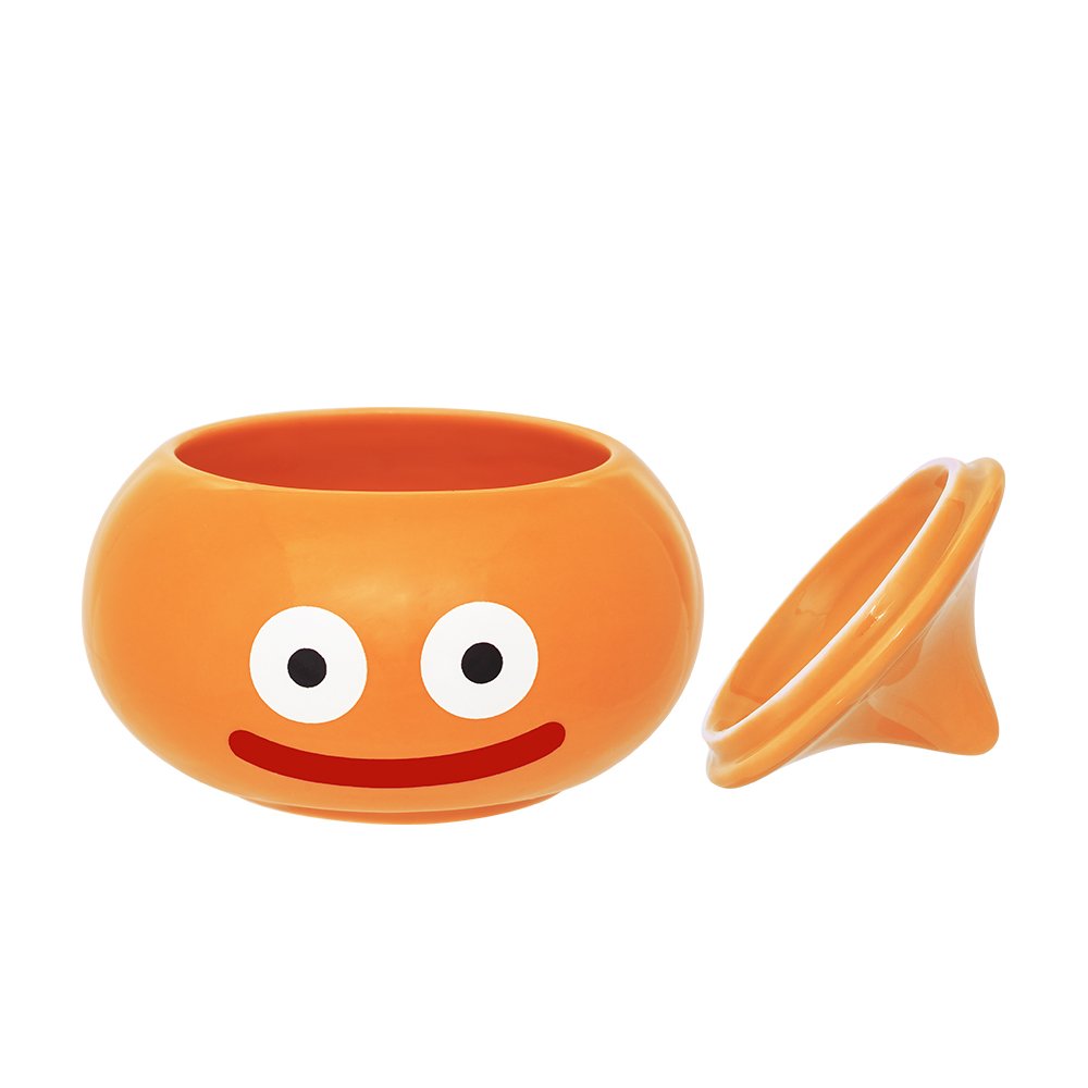 Square Enix Dragon Quest Smile Slime Small Bowl With Lid Slime Beth Dragon Quest Bowls- Japan Figure Store - #1 Bring To You The Best Japanese Goods