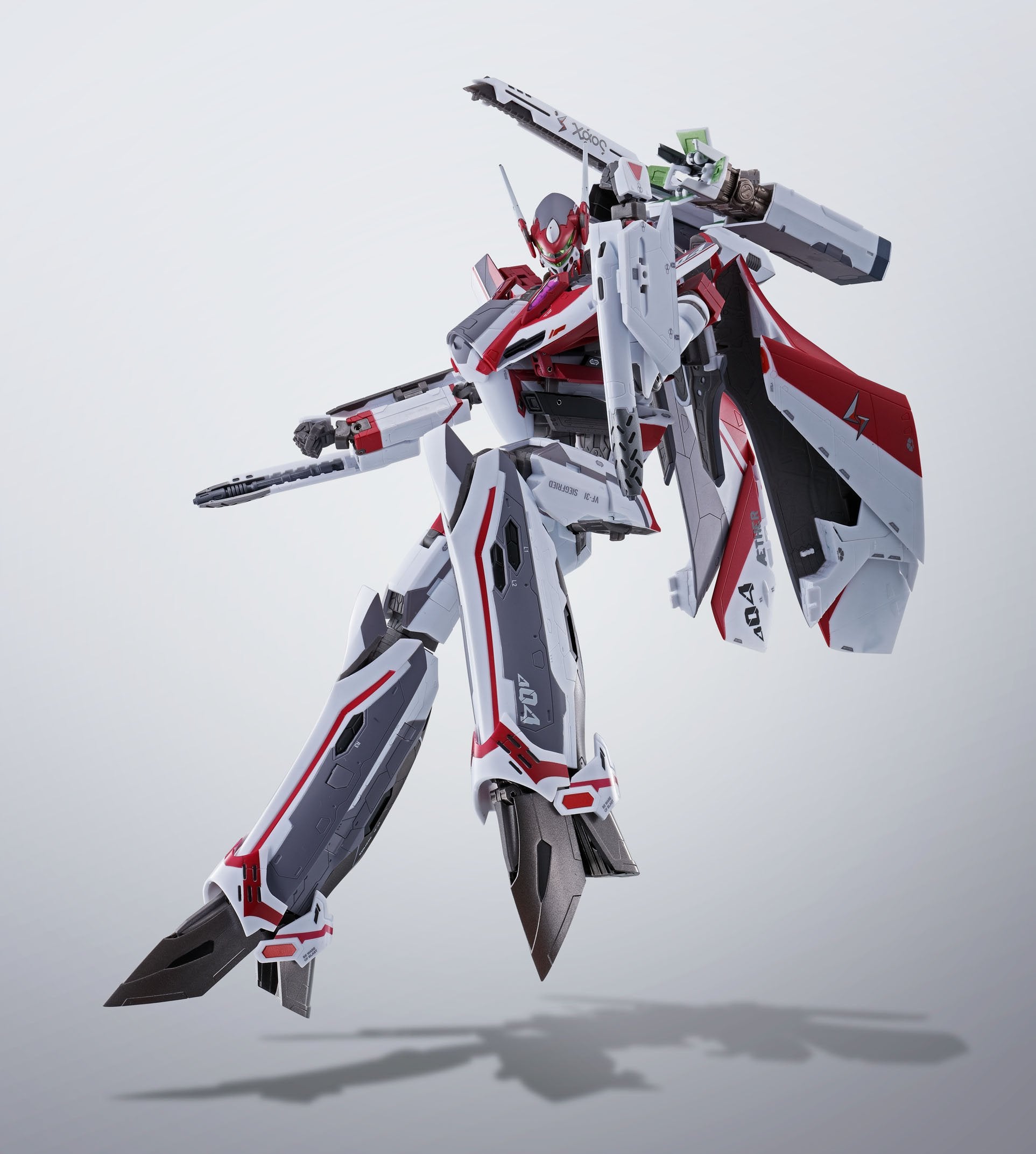 BANDAI 161196 Dx Chogokin Macross Delta Vf-31C Siegfried Mirage Farina Jenius Custom Diecast Figure- Japan Figure Store - #1 Bring To You The Best Japanese Goods