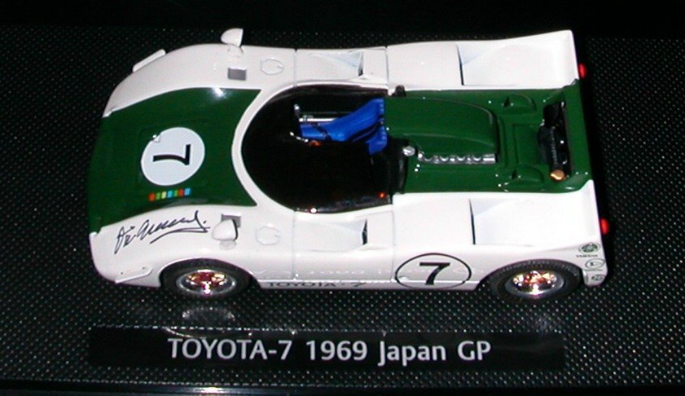 EBBRO 43667 Toyota 7 Japanese Gp 1969 No.7 White/Green 1/43 Scale- Japan Figure Store - #1 Bring To You The Best Japanese Goods