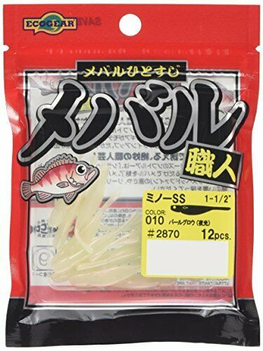 Eco Gearlure Meval Craftsman Minnow Ss 1-1 / 2 Inch 010: Pearl Glow- Japan Figure Store - #1 Bring To You The Best Japanese Goods
