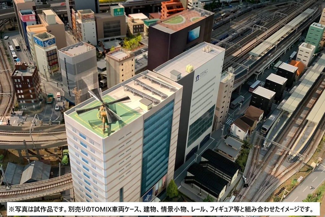 Tomytec Eco-Lake Paper Structure P03 University Hospital Diorama Supplies - Japan- Japan Figure Store - #1 Bring To You The Best Japanese Goods