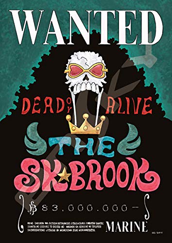 Ensky 208 Piece Jigsaw Puzzle One Piece Wanted Book Brook (18.2X25.7Cm) 208-042- Japan Figure Store - #1 Bring To You The Best Japanese Goods