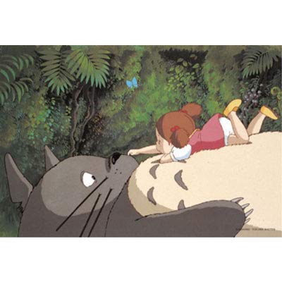 Ensky My Neighbor Totoro: Totoro On Stomach Of Totoro (300 Pieces) Japanese Anime Jigsaw Puzzle- Japan Figure Store - #1 Bring To You The Best Japanese Goods