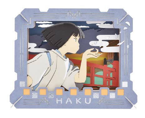 ENSKY Pt-252 Paper Theater Studio Ghibli Spirited Away Haku- Japan Figure Store - #1 Bring To You The Best Japanese Goods