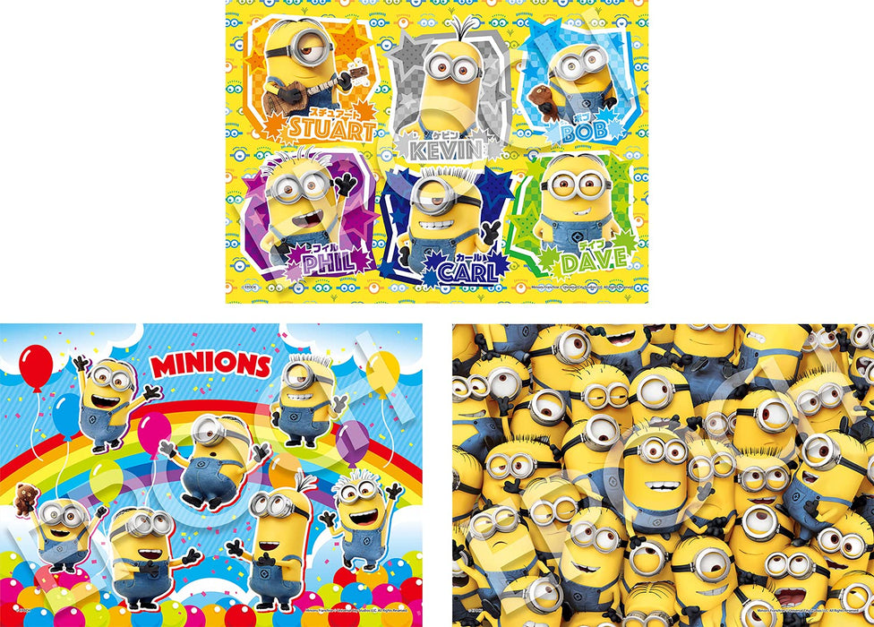 Epoch Minion Children's Puzzle Set 42/56/63 Pieces 18.2x25.7cm Age 3+ Toy 62-009- Japan Figure Store - #1 Bring To You The Best Japanese Goods