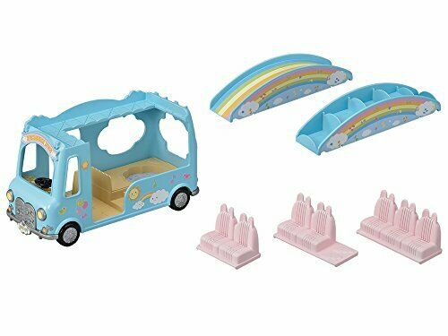 Epoch Rainbow Kindergarten Bus Sylvanian Families- Japan Figure Store - #1 Bring To You The Best Japanese Goods