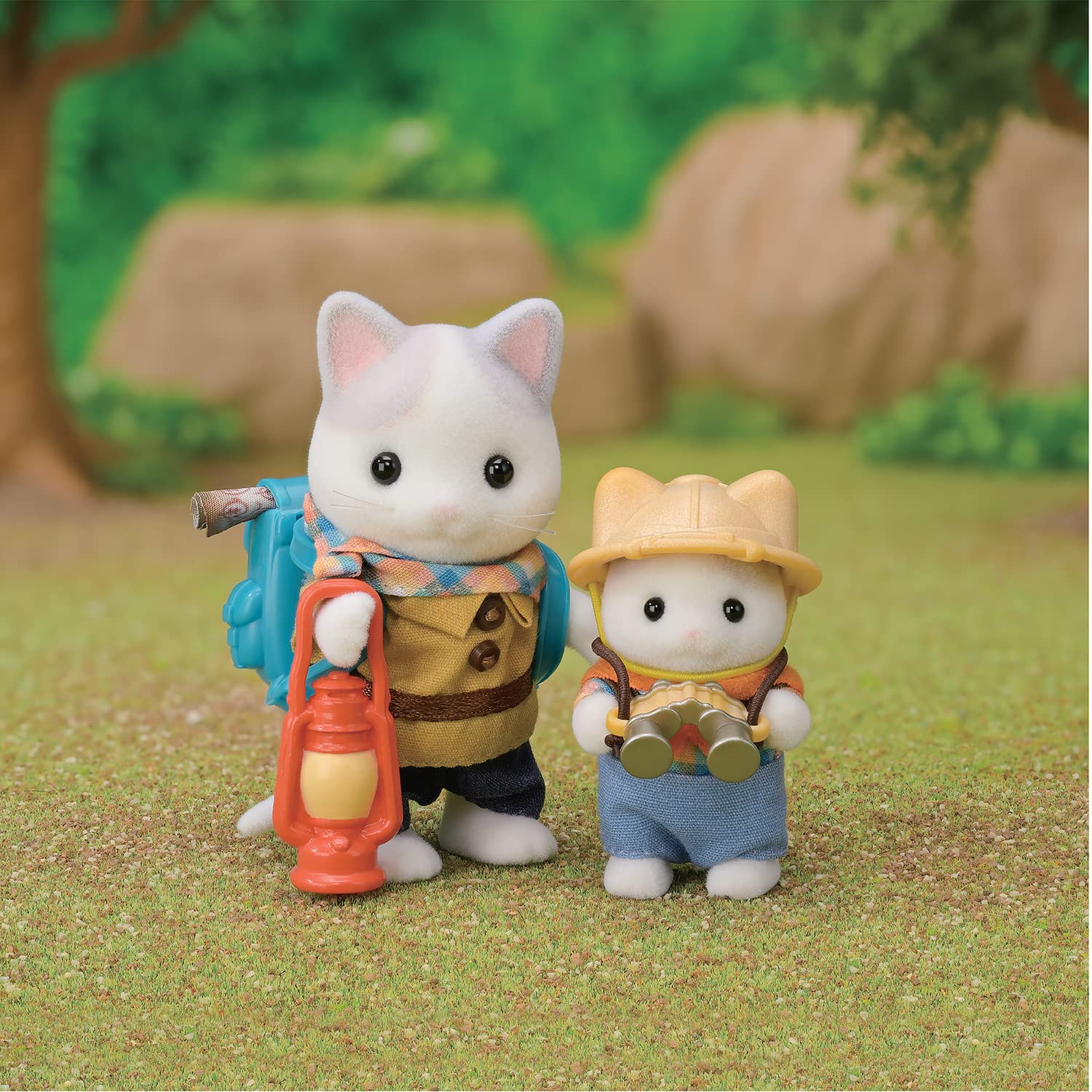 Epoch Sylvanian Families Latte Cat Siblings Dollhouse Set Kids Toy for 3+- Japan Figure Store - #1 Bring To You The Best Japanese Goods