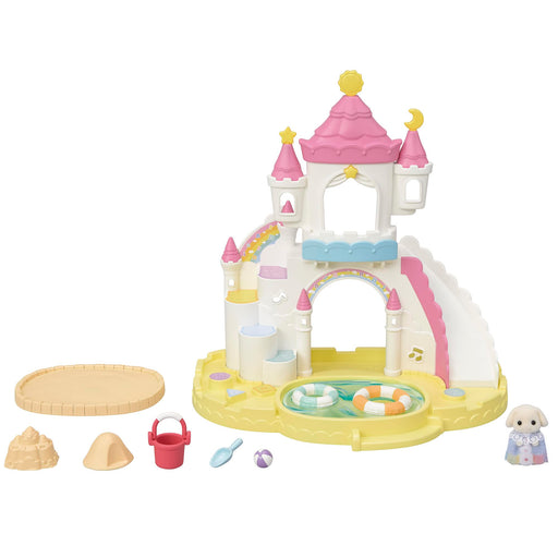 Epoch Sylvanian Families Castle Pool Play Set S-72 St Mark Certified Toy for Ages 3+- Japan Figure Store - #1 Bring To You The Best Japanese Goods