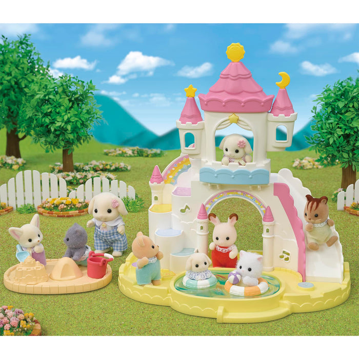 Epoch Sylvanian Families Castle Pool Play Set S-72 St Mark Certified Toy for Ages 3+- Japan Figure Store - #1 Bring To You The Best Japanese Goods