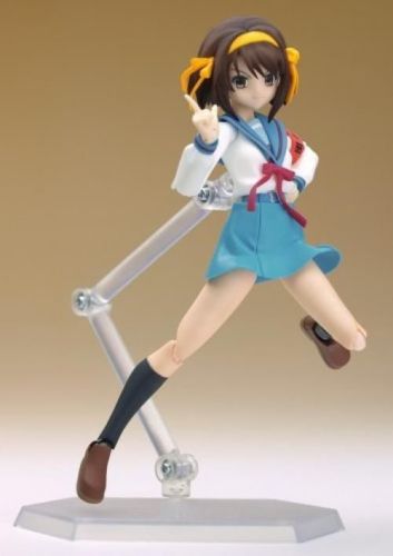 Figma 002 The Melancholy Of Haruhi Suzumiya Haruhi School Uniform Ver. Figure- Japan Figure Store - #1 Bring To You The Best Japanese Goods
