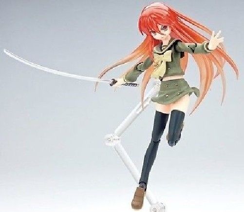 Figma 025 Shakugan No Shana Flame-haired Burning-eyed Shana Enpatsu Ver. Japan- Japan Figure Store - #1 Bring To You The Best Japanese Goods