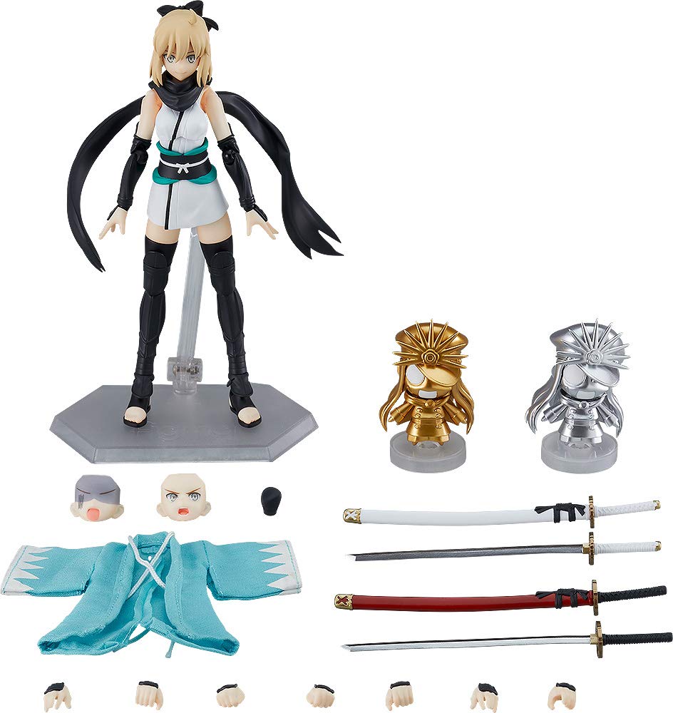 Figma Fate/Grand Order Saber/Soji Okita Reiki Second Coming Ver. Non-Scale Abs Pvc Painted Movable Figure- Japan Figure Store - #1 Bring To You The Best Japanese Goods