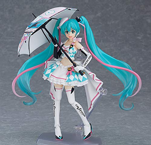 Good Smile Racing Figma Hatsune Miku Gt Project Racing Miku 2019Ver. Pvc Figure Japan- Japan Figure Store - #1 Bring To You The Best Japanese Goods