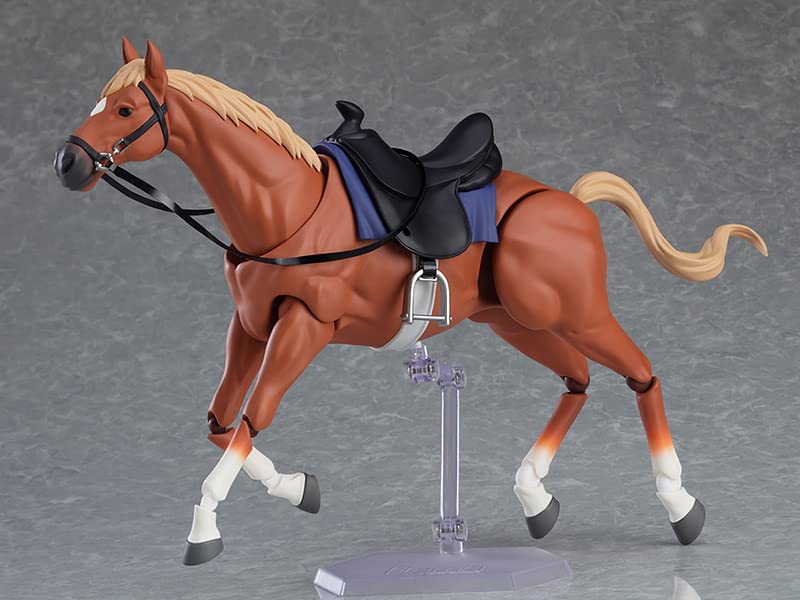 MAX FACTORY Figma Horse Ver. 2 Light Chestnut- Japan Figure Store - #1 Bring To You The Best Japanese Goods