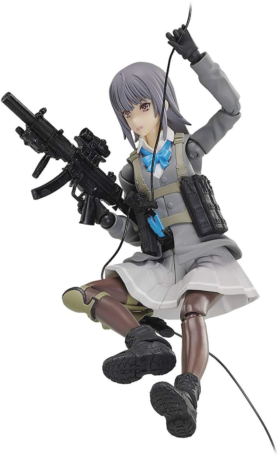 Tomytec Figma Little Armory Rin Shirane Movable Non-Scale Abs PVC Painted Figure- Japan Figure Store - #1 Bring To You The Best Japanese Goods