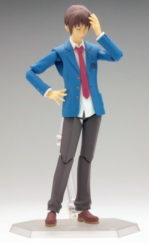 Max Factory Figma Haruhi Suzumiya Kyon Uniform Ver The Melancholy Series- Japan Figure Store - #1 Bring To You The Best Japanese Goods