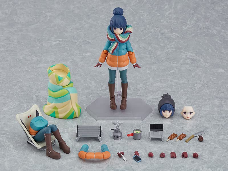 MAX FACTORY Figma Rin Shima: Dx Edition Laid-Back Camp- Japan Figure Store - #1 Bring To You The Best Japanese Goods