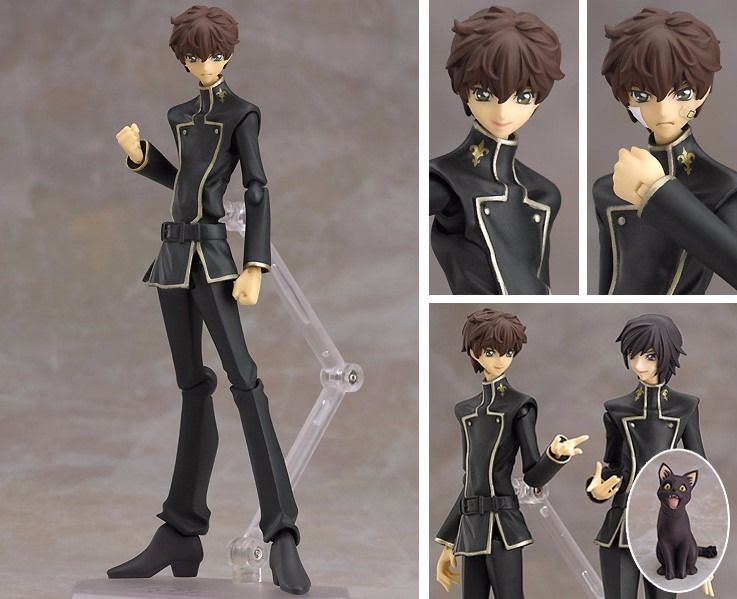 Figma.bp Sp-003 Code Geass: Lelouch Of The Rebellion Suzaku Kururugi Figure - Japan Figure