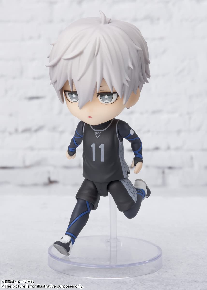 Figuarts Mini Blue Rock Seishiro Nagi About 90Mm Pvc Abs Painted Action Figure- Japan Figure Store - #1 Bring To You The Best Japanese Goods