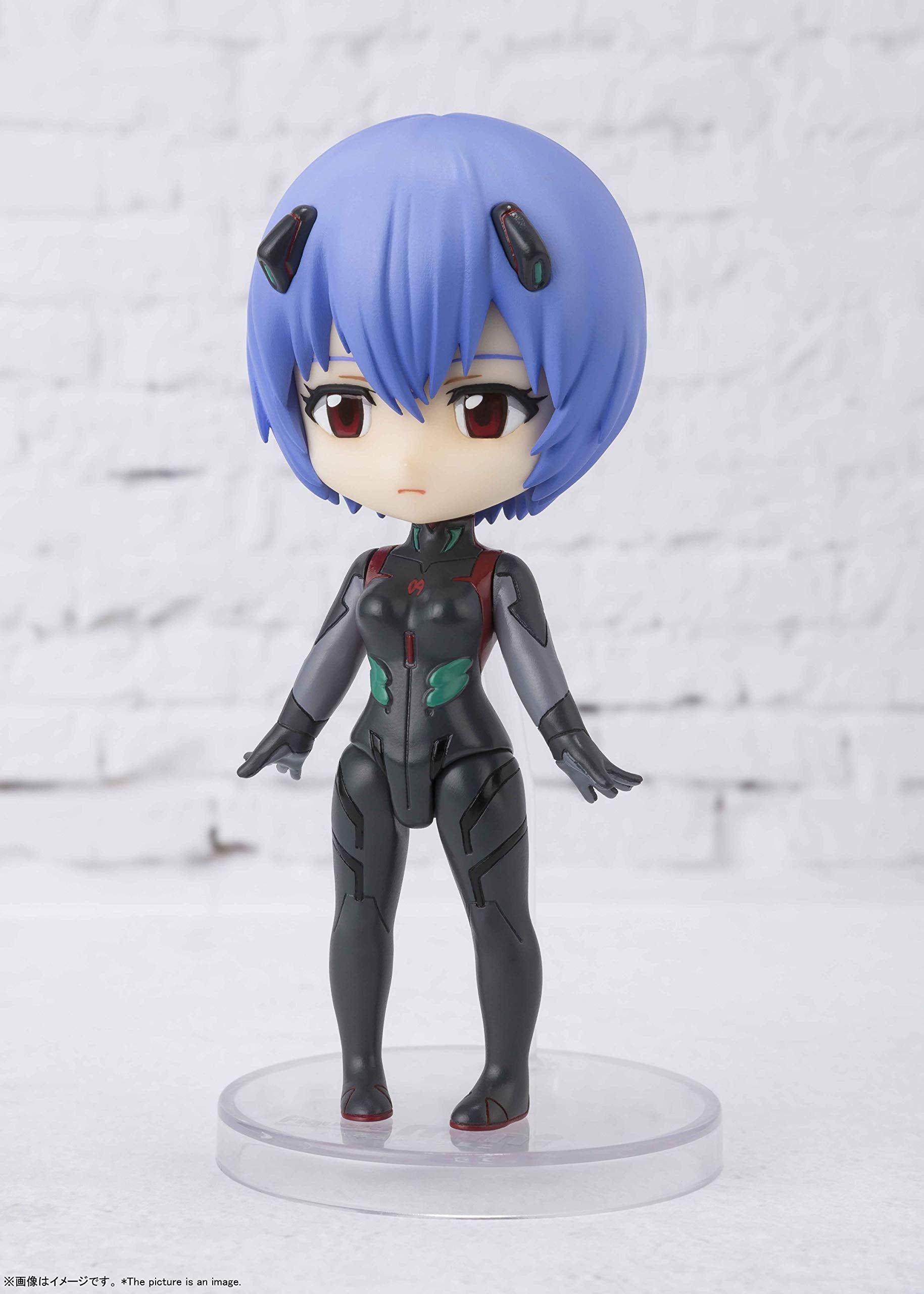 Figuarts Mini Evangelion Rei Ayanami (Provisional Name) About 90Mm Pvc Abs Painted Movable Figure- Japan Figure Store - #1 Bring To You The Best Japanese Goods