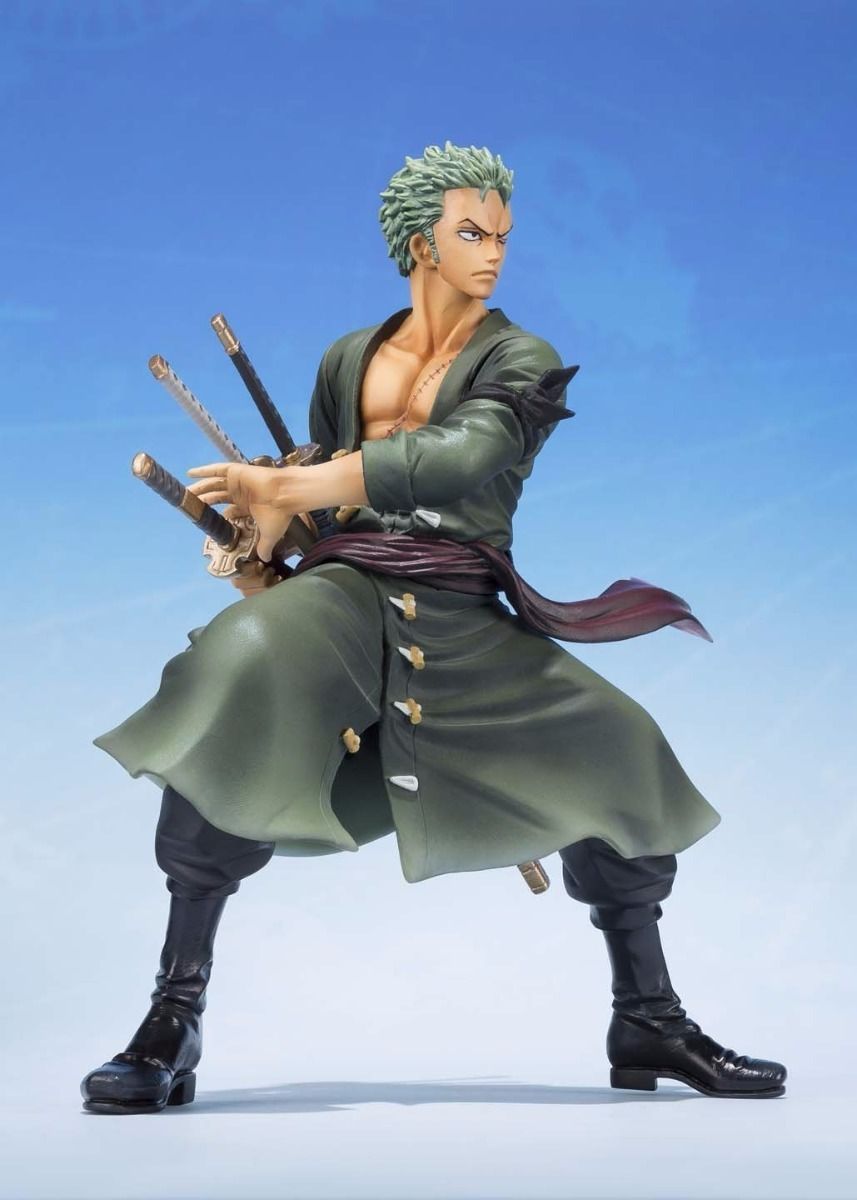 Figuarts Zero One Piece Roronoa Zoro 5th Anniversary Edition Pvc Figure Bandai- Japan Figure Store - #1 Bring To You The Best Japanese Goods