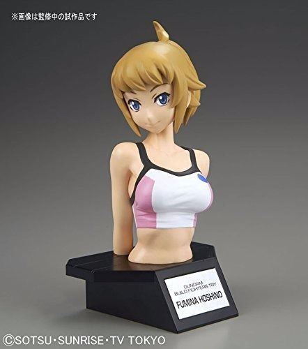 Figure-rise Bust Fumina Hoshino Model Kit Bandai Gundam Build Fighters Japan- Japan Figure Store - #1 Bring To You The Best Japanese Goods