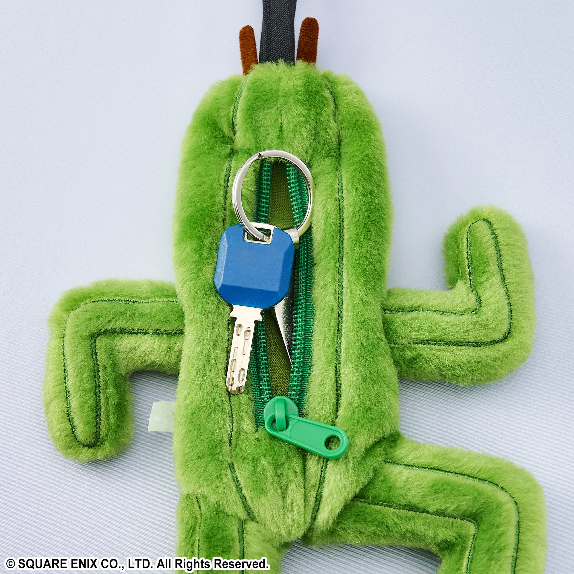 Square Enix Final Fantasy Hanging Pouch Cactuar- Japan Figure Store - #1 Bring To You The Best Japanese Goods
