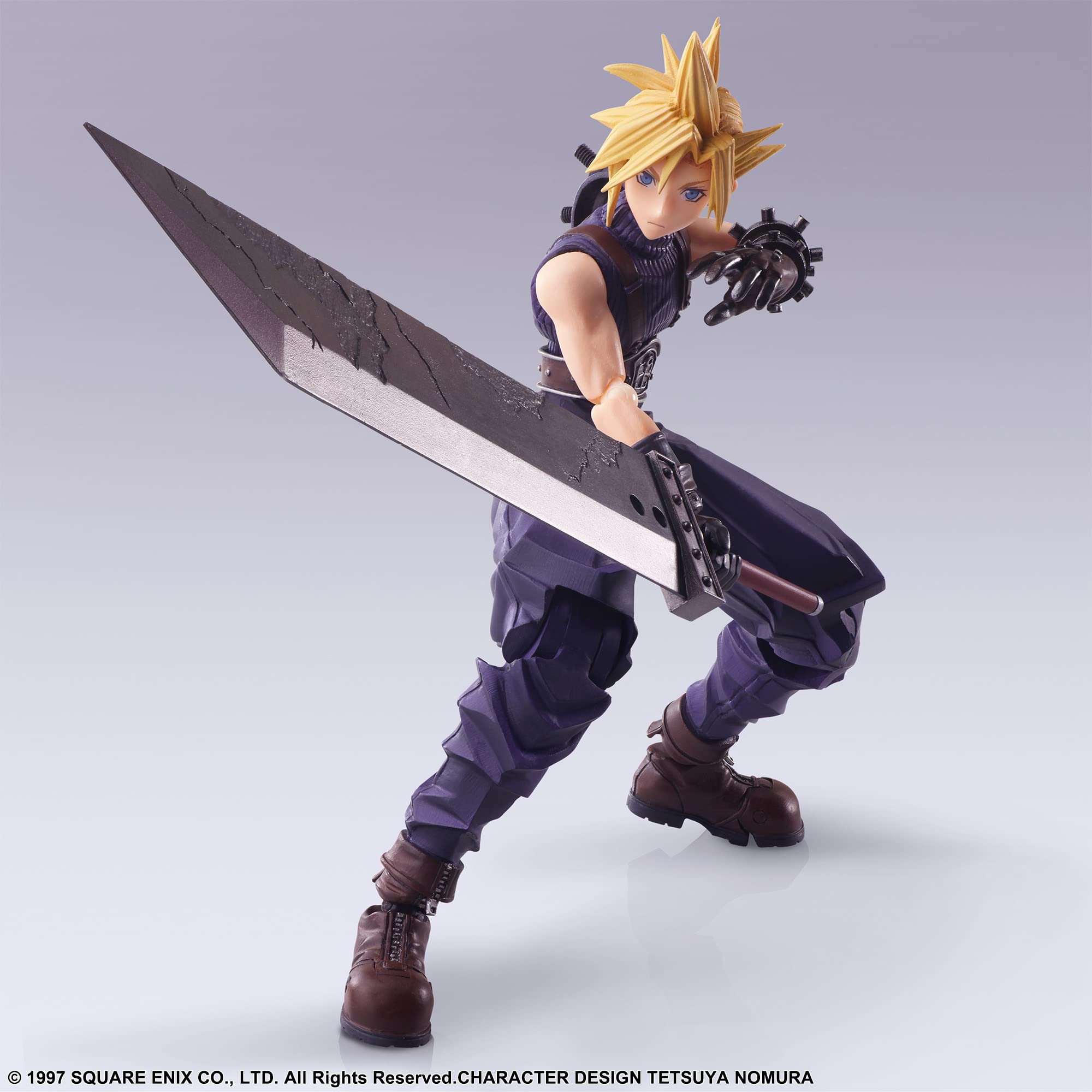 Square Enix Final Fantasy VII Bring Arts Cloud Strife PVC Painted Action Figure- Japan Figure Store - #1 Bring To You The Best Japanese Goods