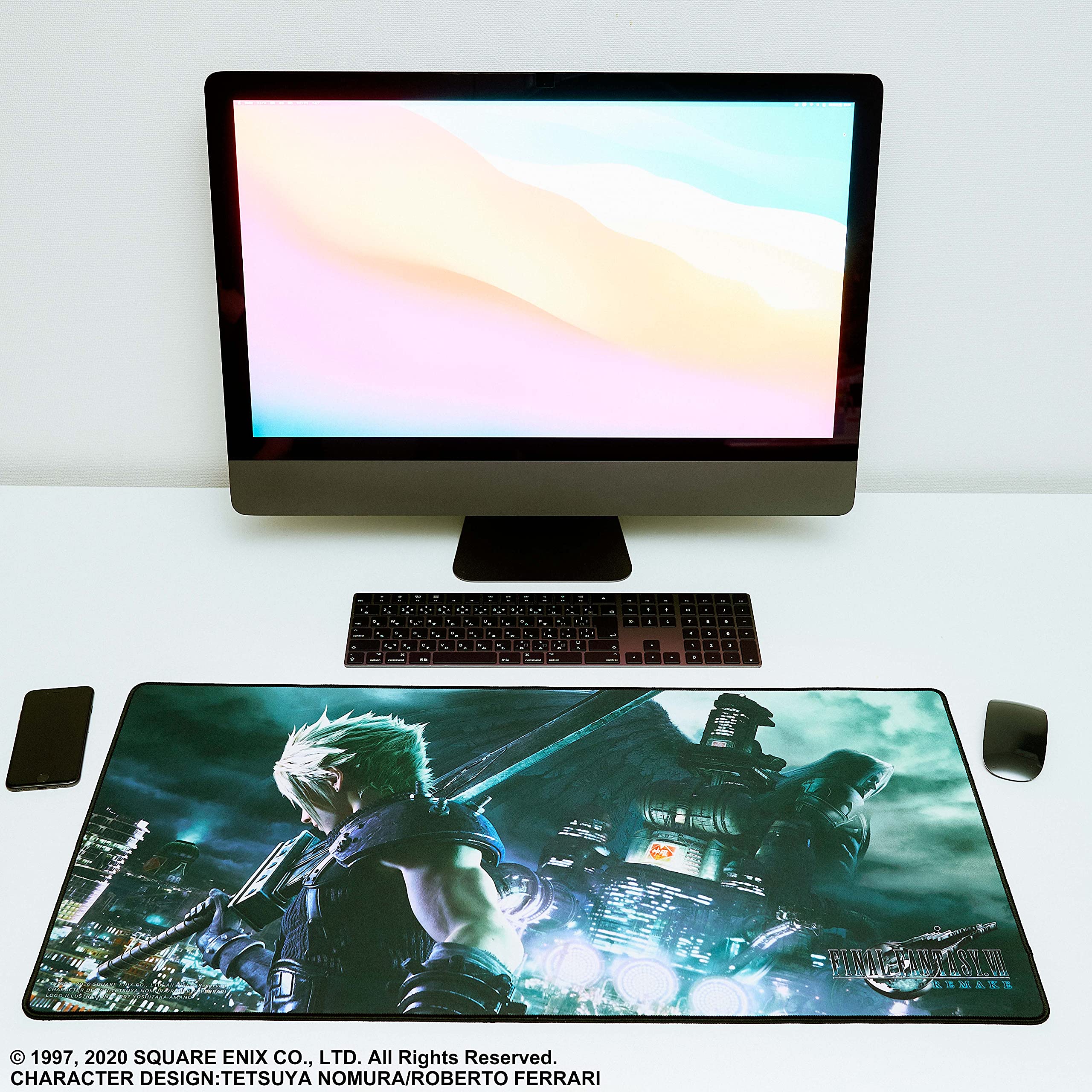 Square Enix Final Fantasy VII Remake Gaming Mouse Pad- Japan Figure Store - #1 Bring To You The Best Japanese Goods