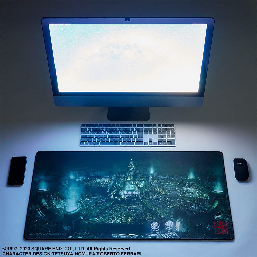 Square Enix Final Fantasy VII Remake Gaming Mouse Pad Midgar- Japan Figure Store - #1 Bring To You The Best Japanese Goods