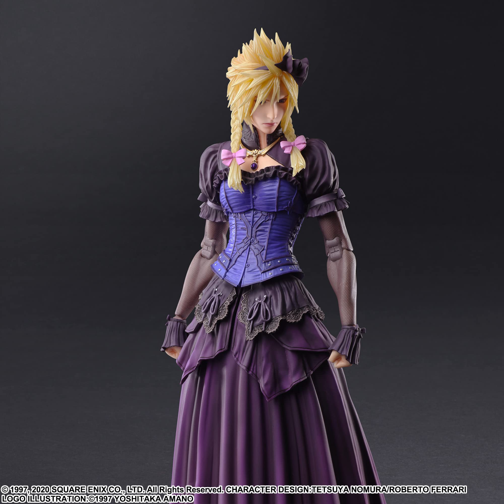 Square Enix Final Fantasy VII Remake Play Arts Kai Cloud Strife Dress Ver - Painted Action Figure- Japan Figure Store - #1 Bring To You The Best Japanese Goods