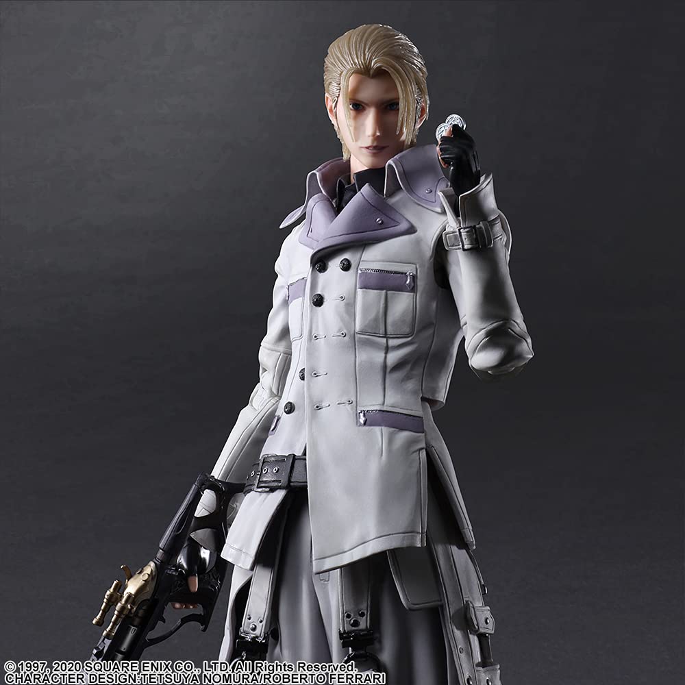 Square Enix Final Fantasy VII Remake Play Arts Kai Rufus Shinra Japan Toy Figure Made From Pvc- Japan Figure Store - #1 Bring To You The Best Japanese Goods