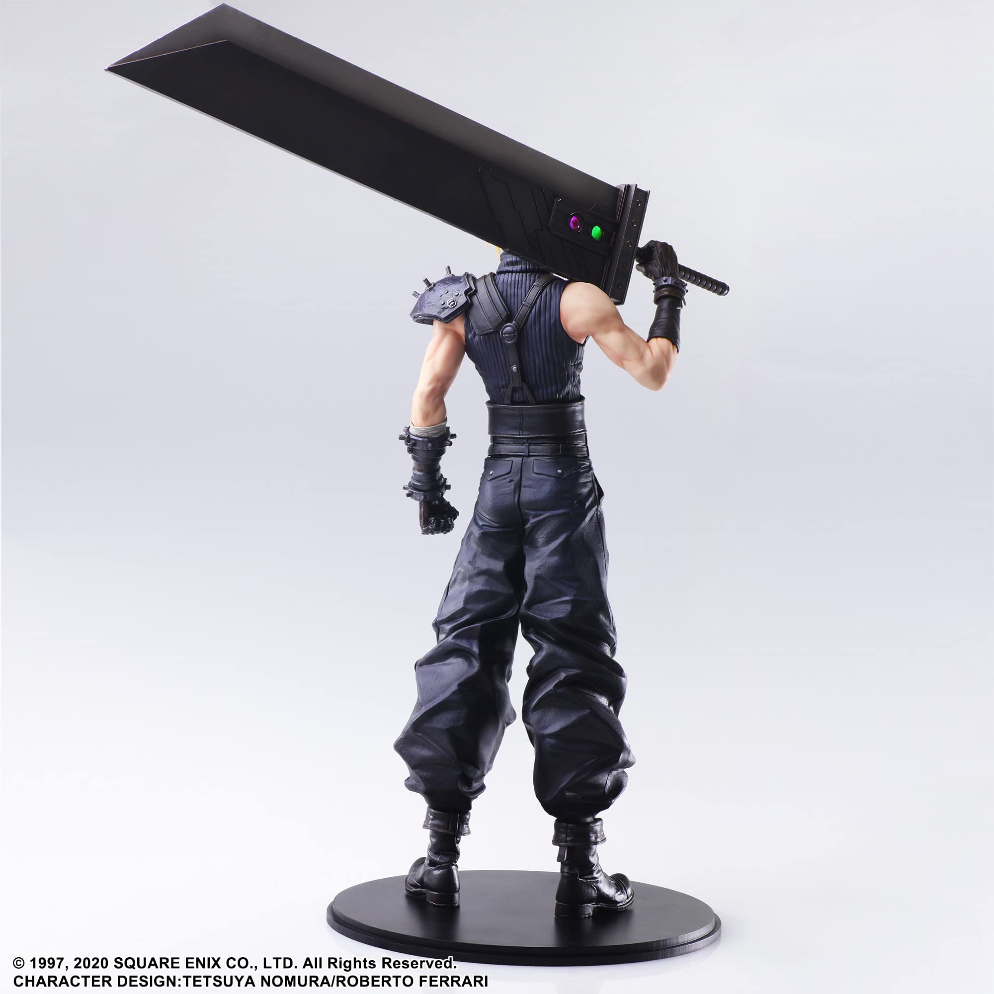 Square Enix Final Fantasy VII Remake Static Arts Cloud Strife Japan Toy Figure Made From Pvc- Japan Figure Store - #1 Bring To You The Best Japanese Goods