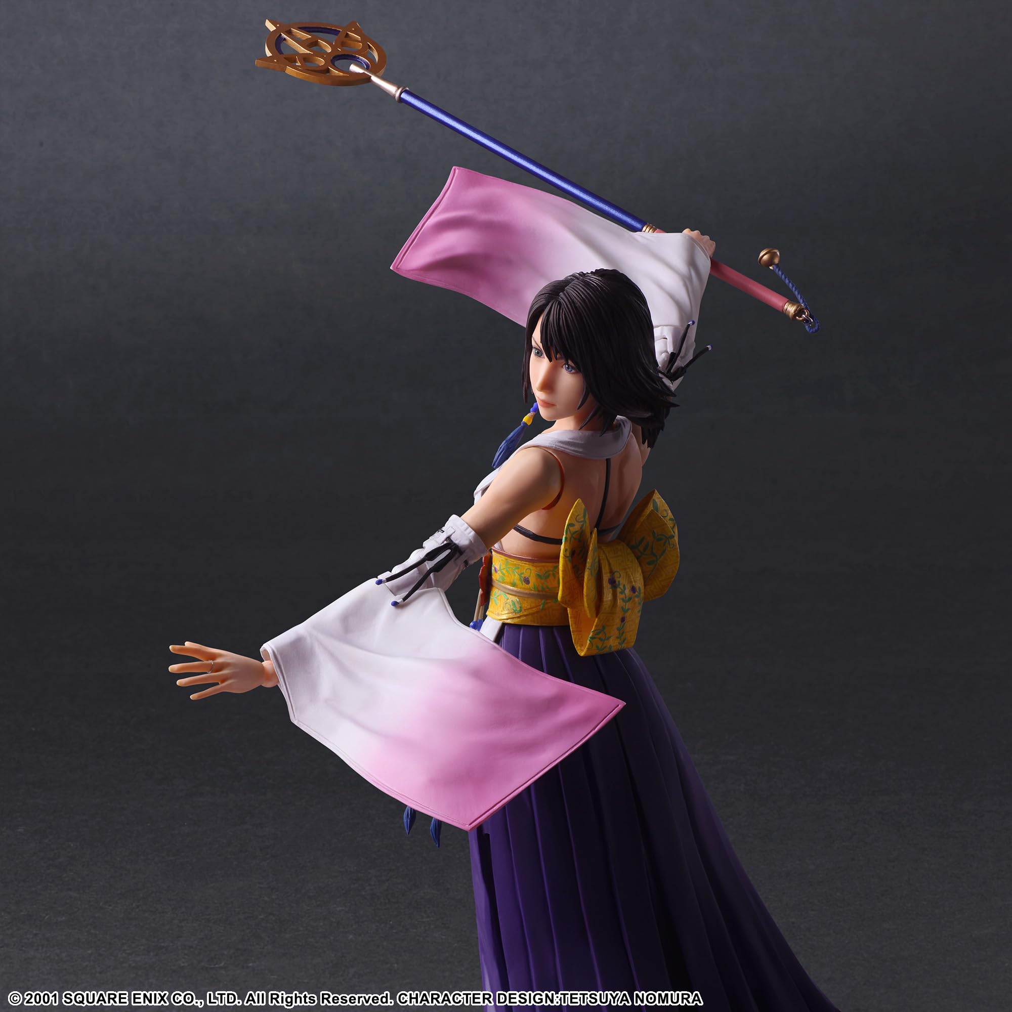 Square Enix Final Fantasy X Play Arts Kai Yuna Pvc Pre-Painted Movable Figure Japan- Japan Figure Store - #1 Bring To You The Best Japanese Goods