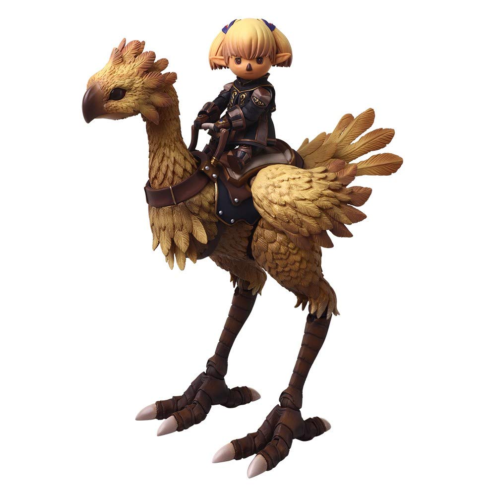 Final Fantasy Xi Bring Arts Shantotto Chocobo Pvc Painted Action Figure- Japan Figure Store - #1 Bring To You The Best Japanese Goods