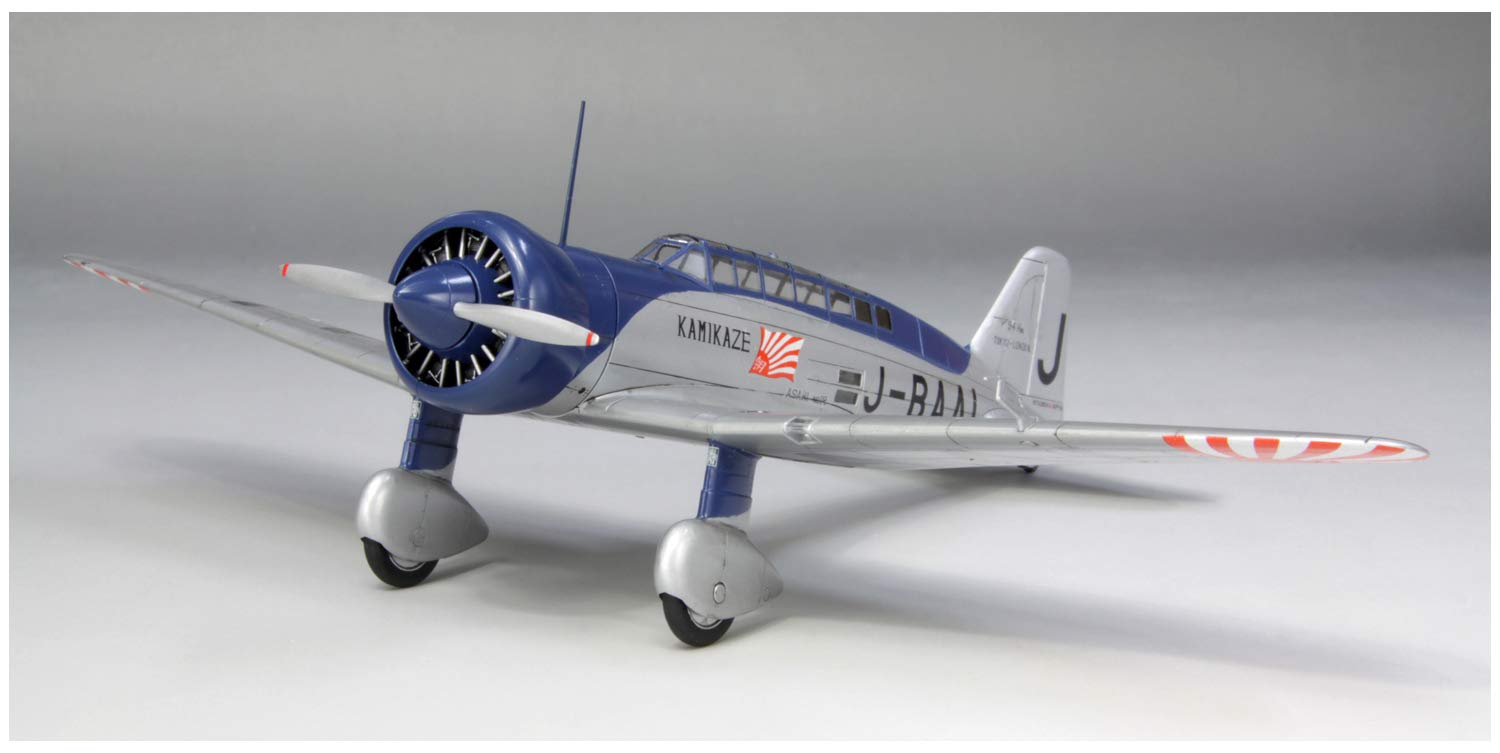 FINE MOLDS Fb26 Mitsubishi Airspeed Record Aircraft Ki-15 Kamikaze 1/48 Scale Kit- Japan Figure Store - #1 Bring To You The Best Japanese Goods