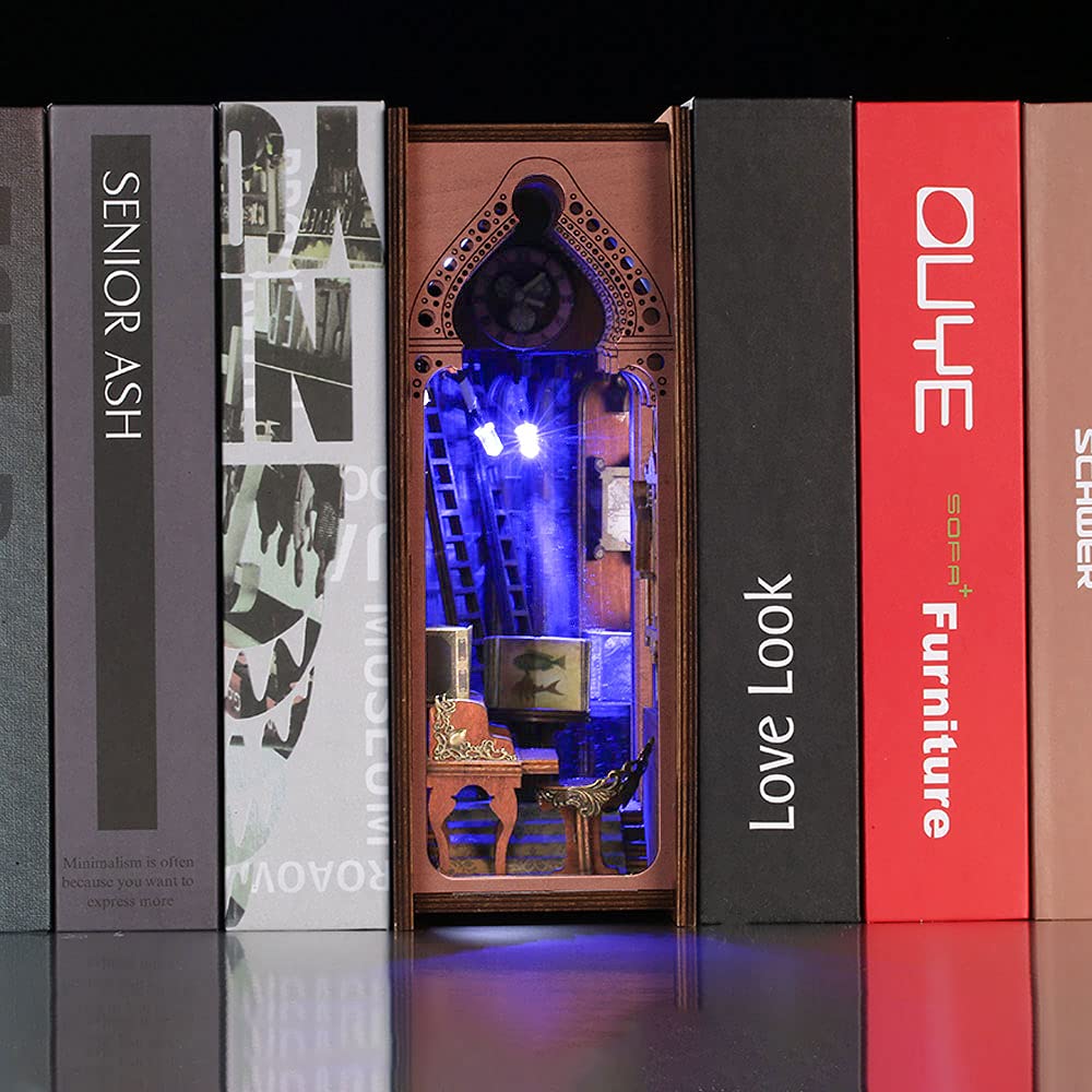 Fsolis Praying In Church 3D Wooden Puzzle Booknook Wooden Model Scene- Japan Figure Store - #1 Bring To You The Best Japanese Goods