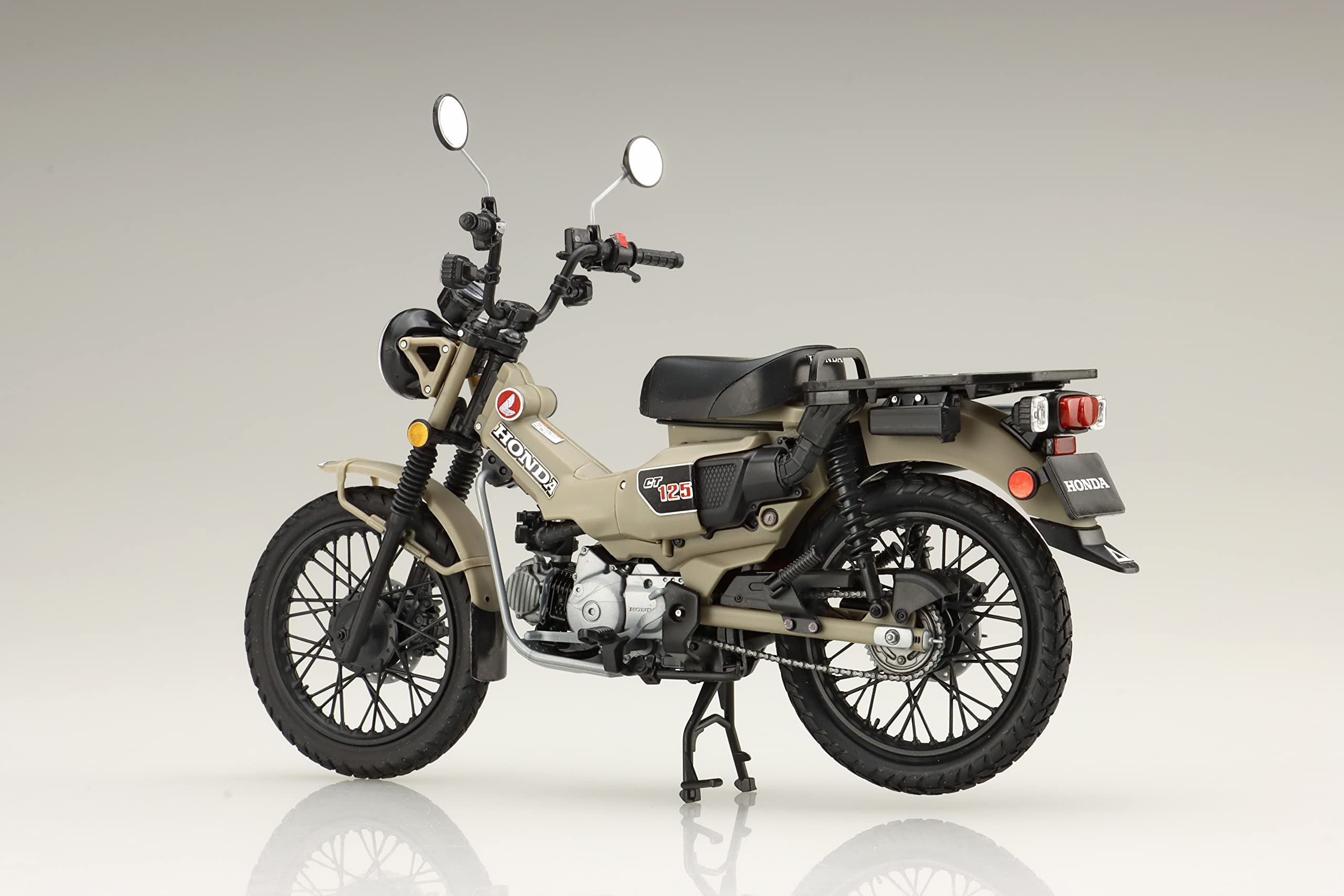 Fujimi 1/12 Next Series Honda Ct125 Hunter Cub Matt Fresco Brown Scale Motorcycle Kit- Japan Figure Store - #1 Bring To You The Best Japanese Goods