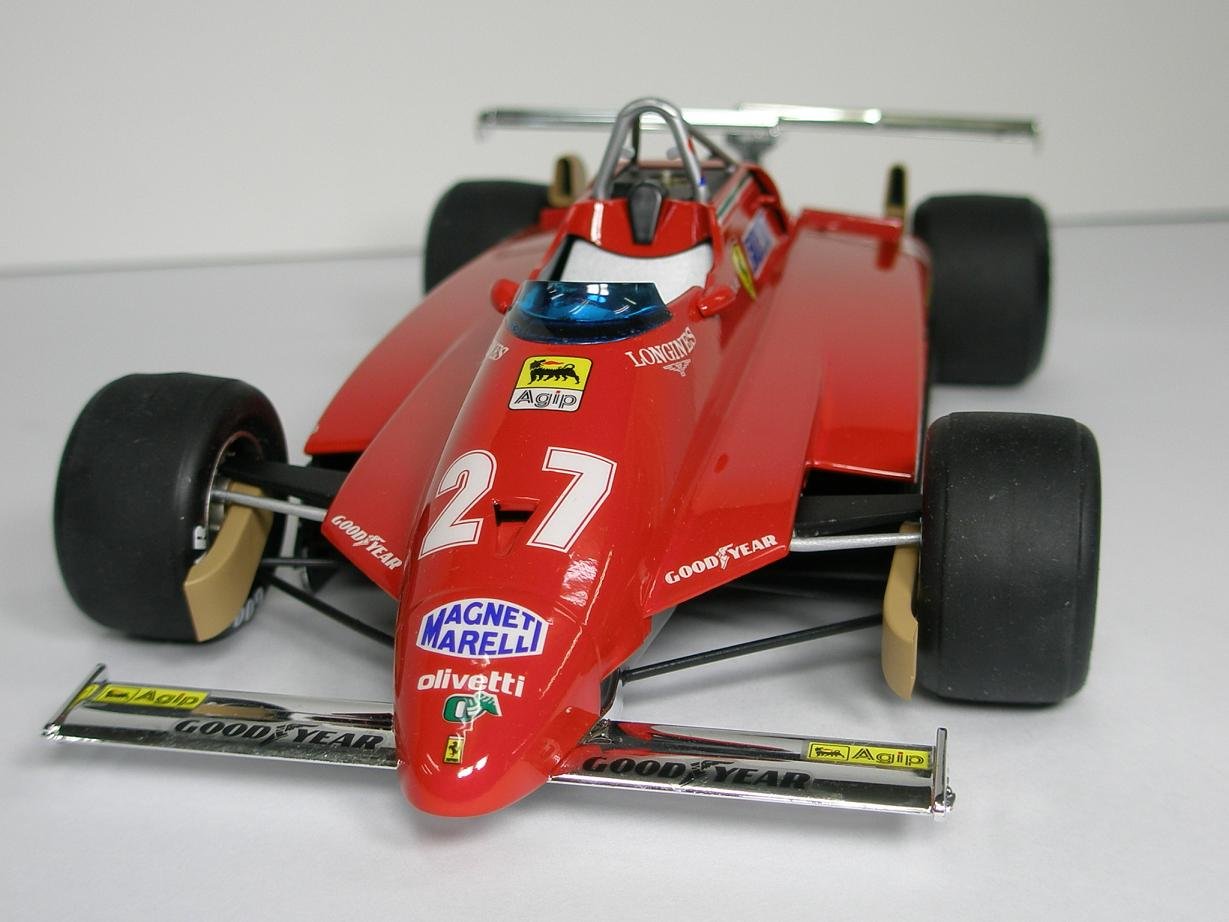 FUJIMI Gp2 090337 F1 Ferrari 126C2 Long Beach Gp 1/20 Scale Kit 090337- Japan Figure Store - #1 Bring To You The Best Japanese Goods