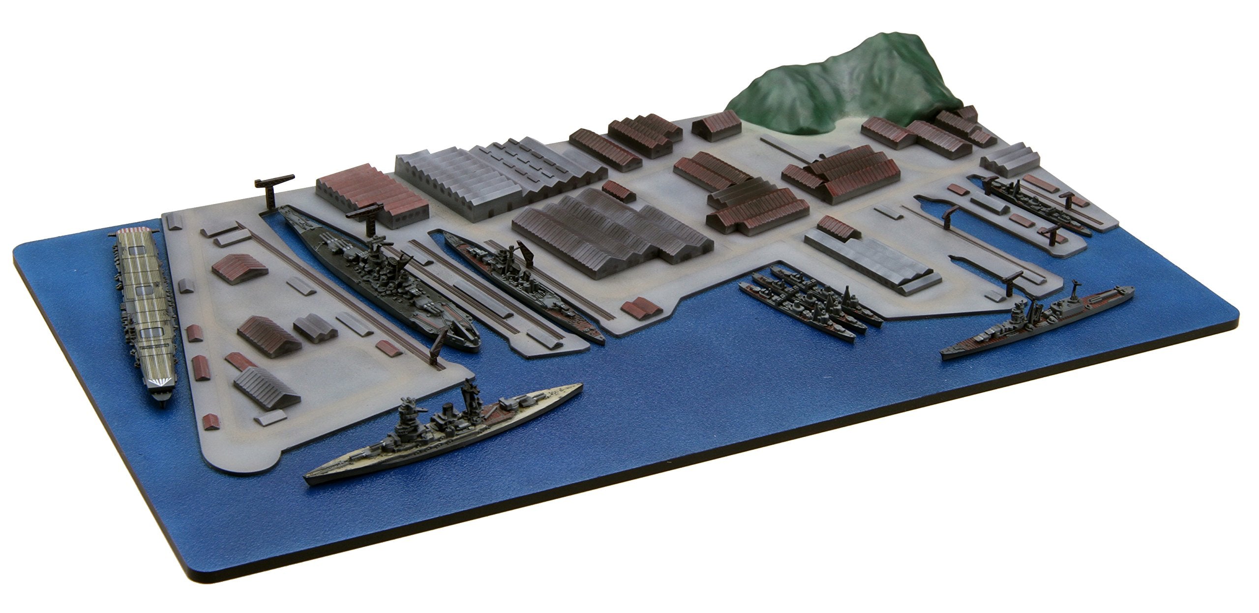 FUJIMI Gunko 01 401294 Yokosuka Naval Port 1/3000 Scale Kit- Japan Figure Store - #1 Bring To You The Best Japanese Goods